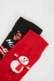 Фото #4 товара Носки defacto Mens Christmas Cotton Socks