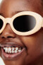 Фото #5 товара Солнцезащитные очки в овальной пластмассовой оправе ZARA
