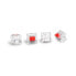 Фото #1 товара Sharkoon Kailh BOX Red - Keyboard cap - Red - White