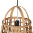 Ceiling Light 33,5 x 33,5 x 48,5 cm Natural Bamboo 220 V 240 V 60 W