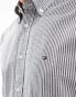 Фото #4 товара Tommy Hilfiger regular fit shirt in white and navy stripe