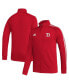 ფოტო #1 პროდუქტის Men's Red Detroit Red Wings Raglan Full-Zip Track Jacket