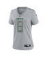 Фото #2 товара Women's Aaron Rodgers Heather Gray New York Jets Atmosphere Fashion Game Jersey