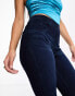 Spanx ankle grazer jean-ish leggings in blue