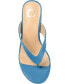 ფოტო #4 პროდუქტის Women's Alika Block Heel Thong Sandals