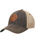 Фото #1 товара Men's Black Iowa Hawkeyes Target Old Favorite Trucker Snapback Hat