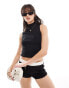 Фото #1 товара Pimkie knitted sleeveless top in black