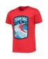 ფოტო #3 პროდუქტის Big Girls Red Team USA Mountain Skiing T-shirt