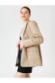 Фото #4 товара Куртка для женщин Koton Однокнопочная с карманами из хлопка