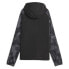 Puma Run Favorite Velocity Printed Woven Full Zip Jacket Womens Black Casual Ath