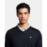 LYLE & SCOTT Tonal Eagle V Neck Sweater