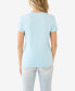Фото #2 товара Women's Short Sleeve Crystal Wing Horseshoe T-shirt