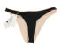 Skin 240571 Womens Reversible Cheeky Bikini Bottom Swimwear Blush/Black Size S/P