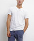 ფოტო #1 პროდუქტის TMV002CJ Mens Cotton Jersey Short-Sleeve V-Neck T-Shirt