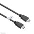 Фото #2 товара Neomounts by Newstar HDMI cable - 1 m - HDMI Type A (Standard) - HDMI Type A (Standard) - 10.2 Gbit/s - Black