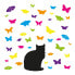 Фото #1 товара No.RS68 Katze und Schmetterlinge
