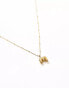 Фото #7 товара Lost Souls stainless steel 18ct gold plated bubble initial M necklace