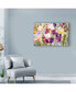 Фото #3 товара Sharon Pitts 'Iris Garden 1' Canvas Art - 24" x 16"