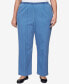 ფოტო #2 პროდუქტის Plus Size Elastic Waist Short Length Denim Pant