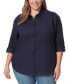 ფოტო #1 პროდუქტის Plus Size Amanda Shirt