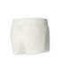 ფოტო #3 პროდუქტის Women's White Buffalo Bills Fluffy Pullover Sweatshirt Shorts Sleep Set