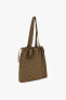 Фото #1 товара Gingham shopper bag with seahorse detail - limited edition
