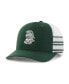 Фото #1 товара 47 Brand Men's Green Michigan State Spartans Straight Eight Adjustable Trucker Hat