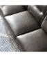 Фото #13 товара Ava 84" Mid-Century Modern Leather Sofa