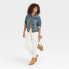 Фото #2 товара Women's Denim Jacket - Universal Thread