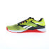 Reebok Nano X4 Mens Yellow Synthetic Lace Up Athletic Cross Training Shoes 8