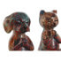 Фото #3 товара Декоративная фигура Home ESPRIT Разноцветный Животные 17 x 14 x 22,5 cm (2 штук)