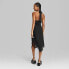 Фото #2 товара Women's Sleeveless Chiffon Dress - Wild Fable Black XXS