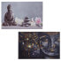 Фото #1 товара LED-Bild Buddha + Kerzen (2er Set)