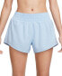 Фото #1 товара Women's One Dri-FIT Mid-Rise Brief-Lined Shorts