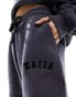 Фото #2 товара Kaiia sweat shorts co-ord in dark grey