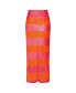 ფოტო #3 პროდუქტის Women's Sequin Striped Classic Midi Pencil Skirt