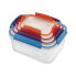 Фото #1 товара Хранение продуктов Joseph Joseph Набор из 4-x многоцветных коробок для хранения