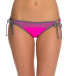 Фото #1 товара The Bikini Lab Sporty Splice Adjustable Hipster Bikini Bottom Swimwear Size S