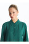 LCW Düz Keten Karışımlı Kadın Gömlek Tunik