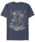 Фото #1 товара Men's The Dumbledore Short Sleeve Crew T-shirt