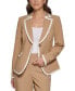Фото #1 товара Petite Framed One-Button Jacket