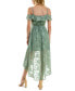 Фото #2 товара Платье BCX женское с асимметричным подолом и застежкой на поясе