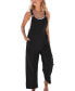 Фото #1 товара Women's Raven Tapered Pinafore Jumpsuit