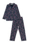 Kız Çocuk Pijama Takımı 10-13 Yaş Lacivert