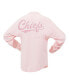 Women's Pink Kansas City Chiefs Millennial Spirit Jersey T-shirt