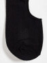 Jack & Jones invisible socks 5 pack in black