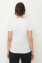 Kadın T-shirt - W Np Top Ss All Over Mesh - Ao9951-100