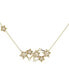 Starburst Constellation Design Sterling Silver Diamond Women Necklace