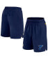 ფოტო #5 პროდუქტის Men's Navy St. Louis Blues Authentic Pro Rink Shorts