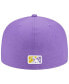 Фото #4 товара Men's Purple New Hampshire Fisher Cats Theme Nights New Hampshire Primaries Uncle Sam 59FIFTY Fitted Hat